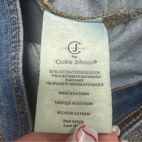 CJ by Cookie Johnson “Trust Classic Jacket” Jean Jacket Size Large - Picture 7 of 9